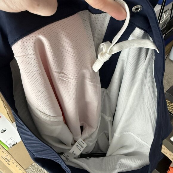 Rhone Barrier Swim Shorts Men's Large Navy Emberglow NWT Lined $10 Active Comfy - Picture 8 of 8